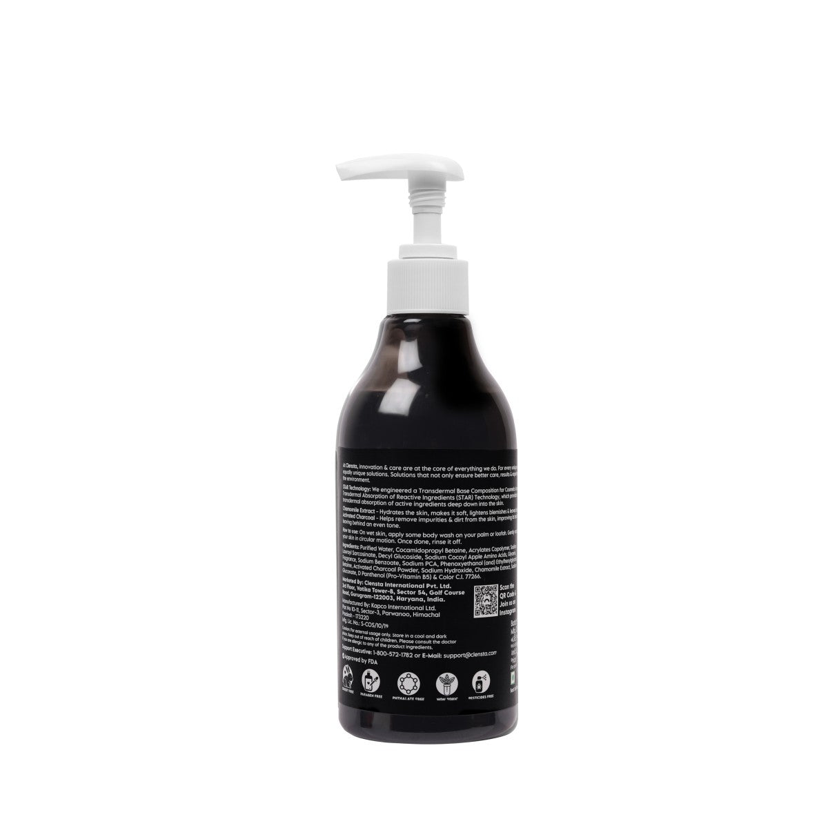 Clensta Purifying & Detoxifying Body Wash (275ml)