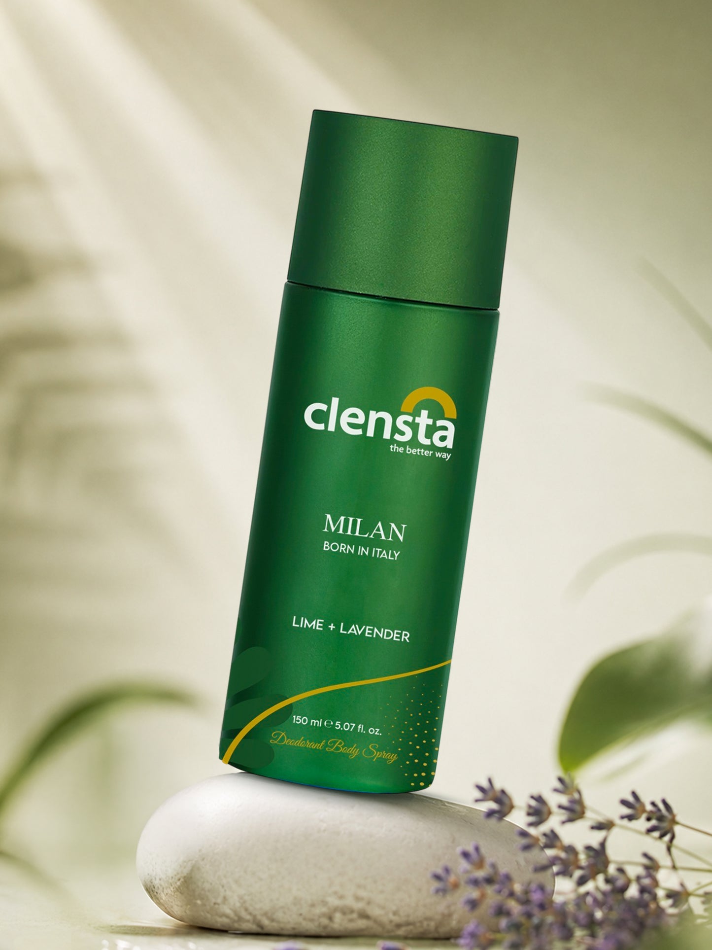 Clensta Milan Deodorant for Men (150 ml)