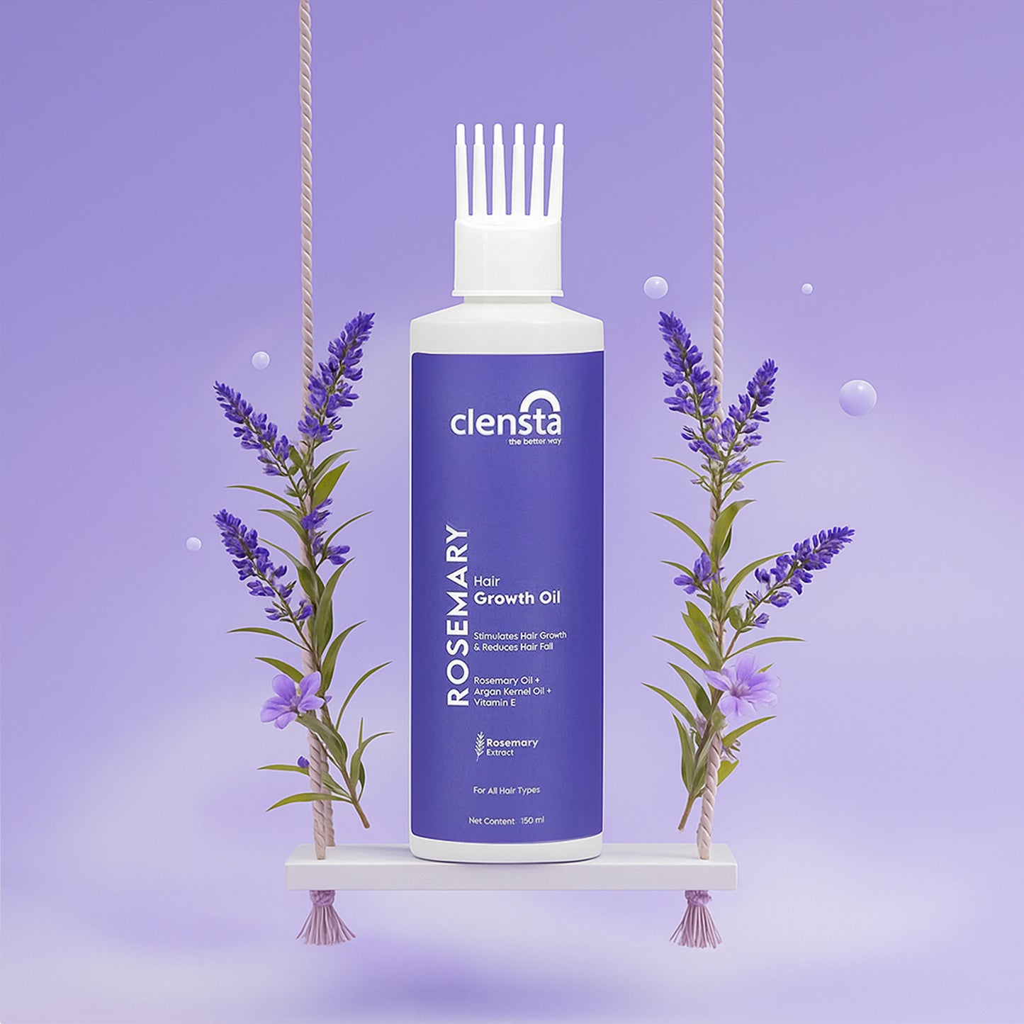 Clensta Rosemary Hair Growth Oil (150ml)