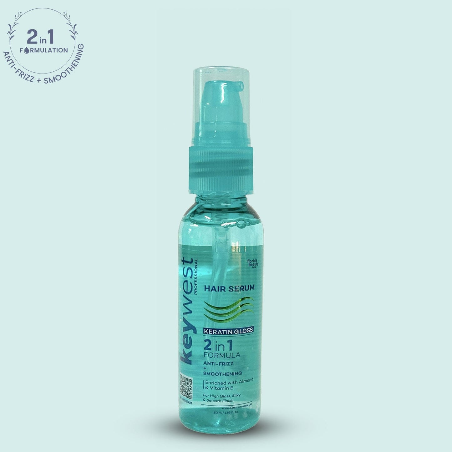 Keywest Professionals Keratin Gloss Hair Serum (50ml)