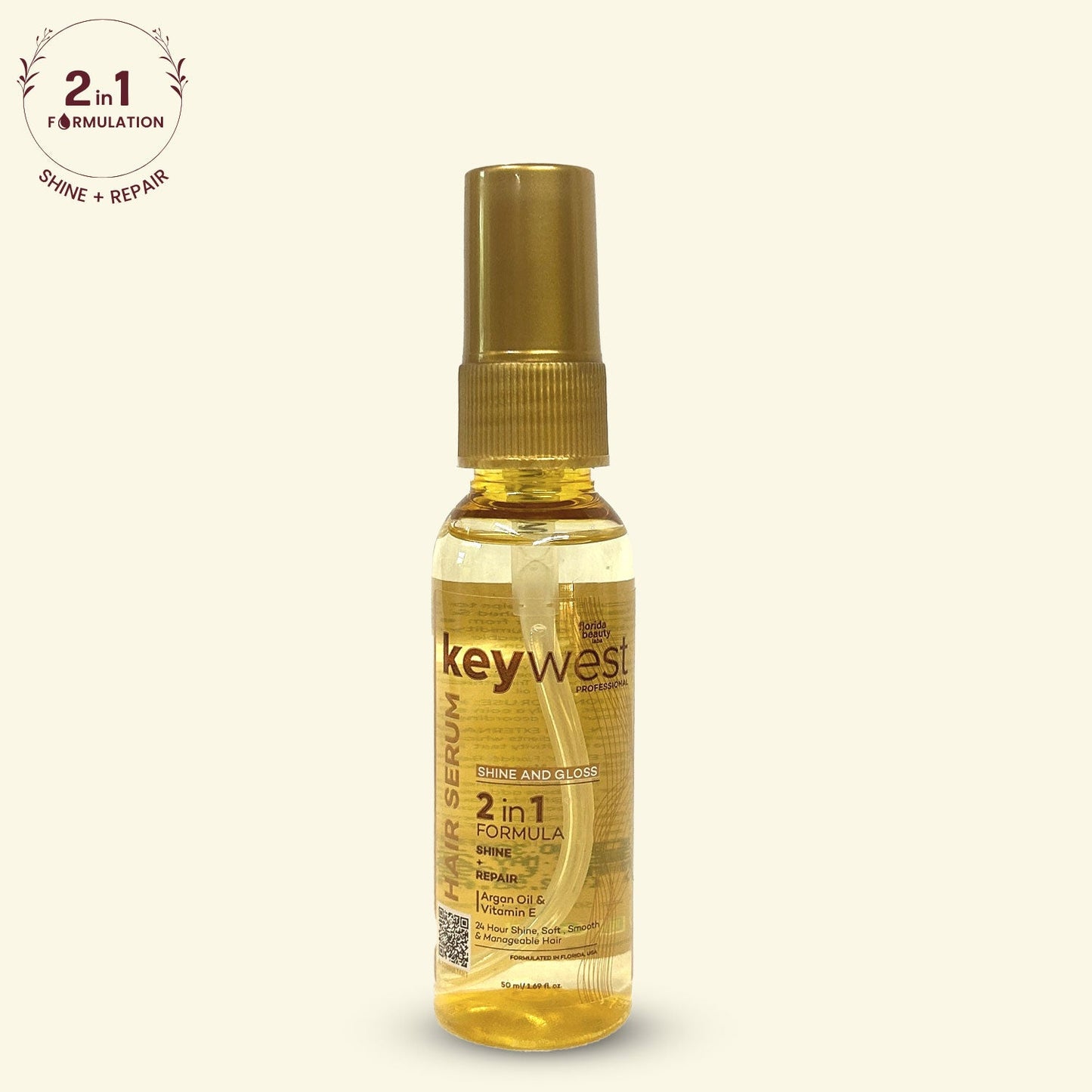 Keywest Professionals Shine and Gloss Hair Serum (50ml)