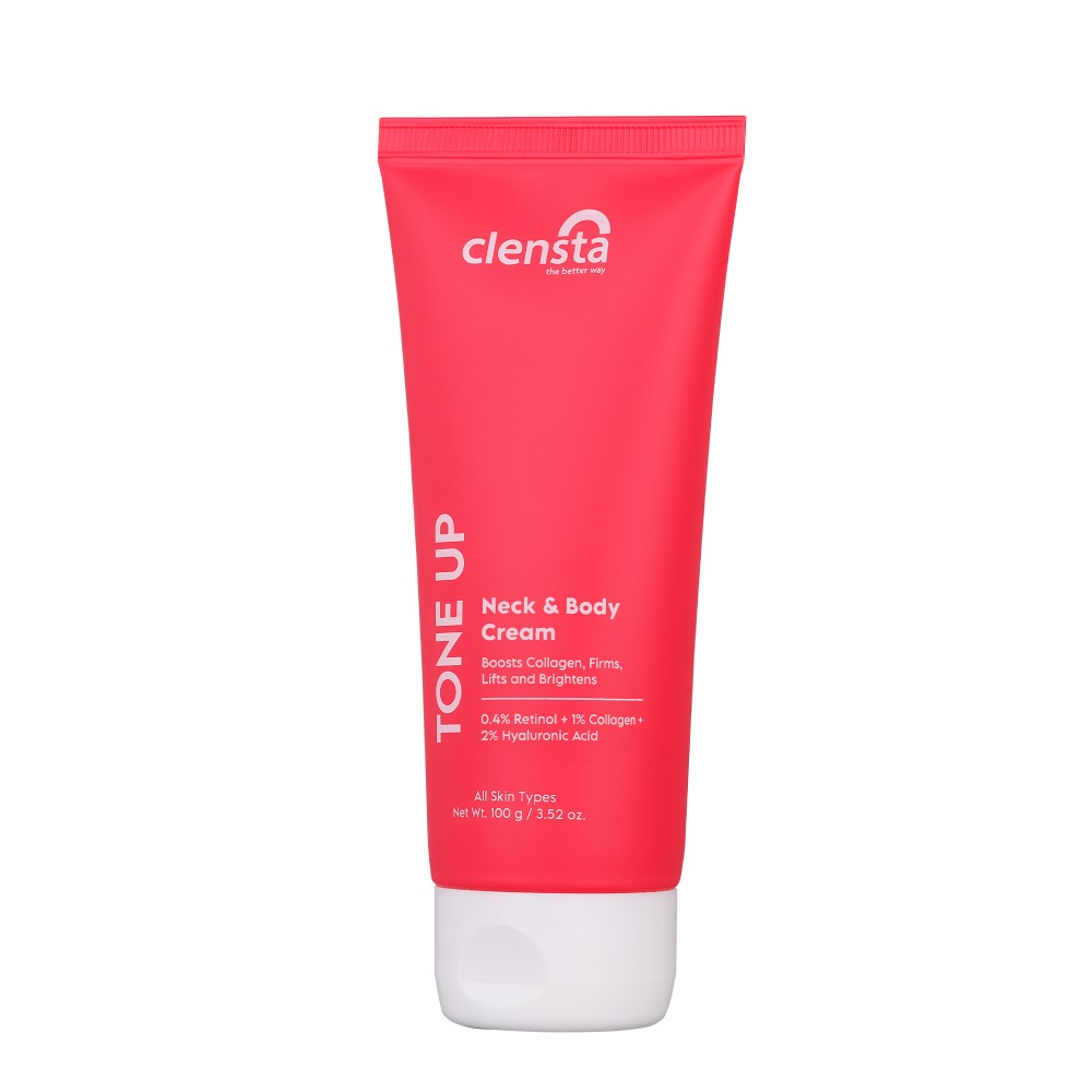 Clensta Tone Up Neck And Body Cream (100gm)