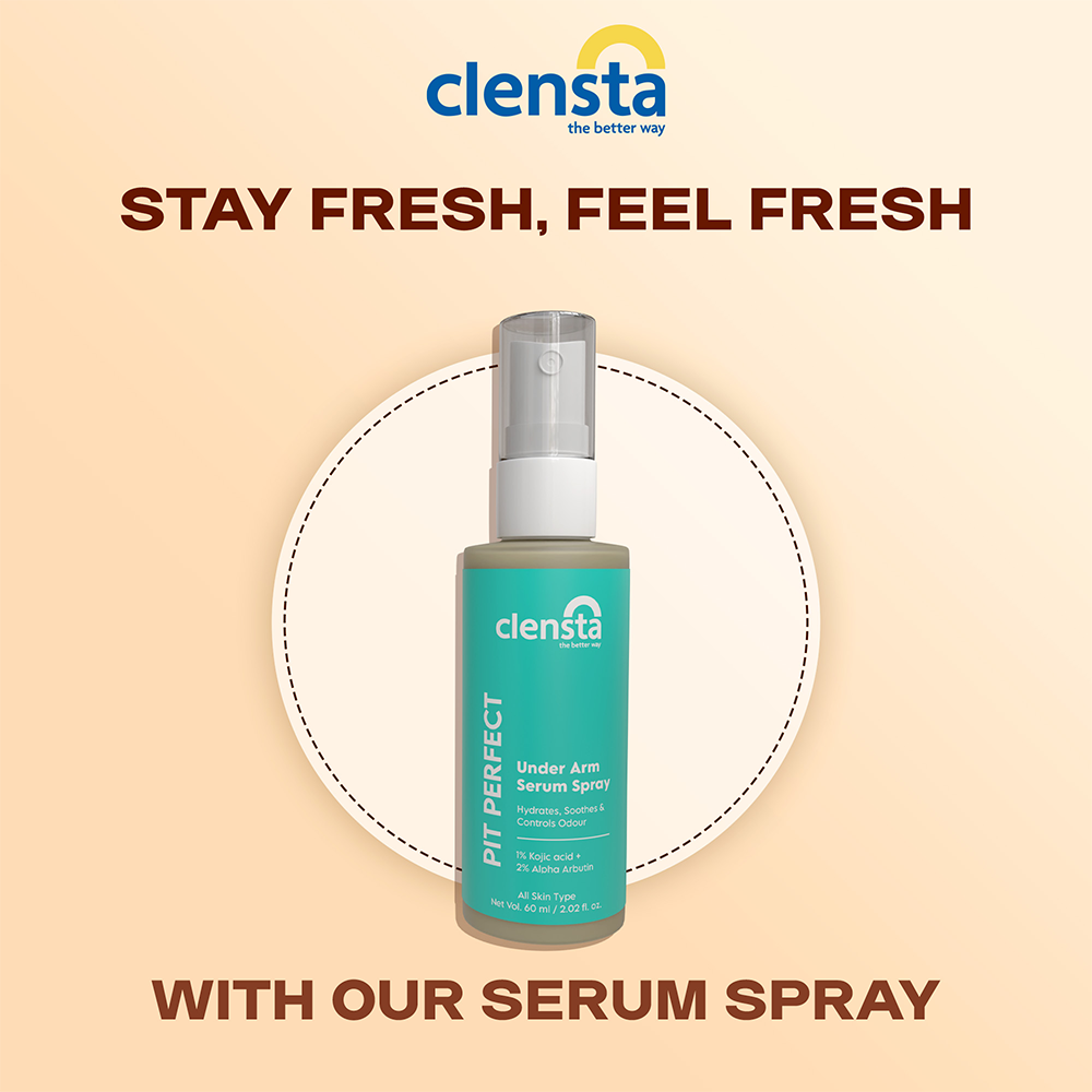 Clensta Pit Perfect Under Arm Serum Spray (60ml)