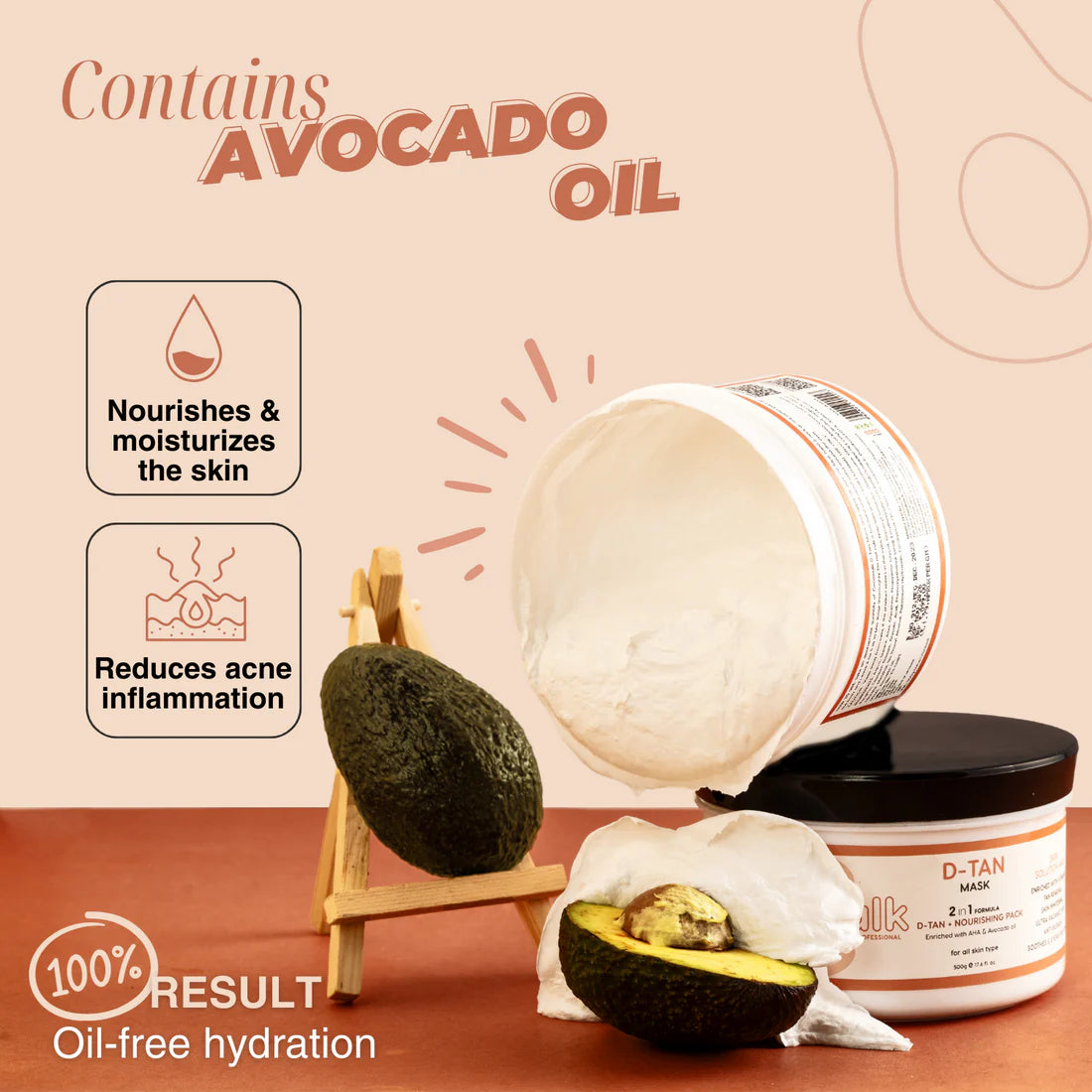 Combo Offer: Cocowalk D-Tan Mask 500g, + Sunscreen Gel SPF 50 PA++++ 50g, and Vitamin C Face Wash Gel 100ml.