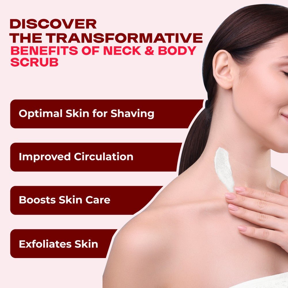Clensta Tone Up Neck And Body Scrub (100gm)