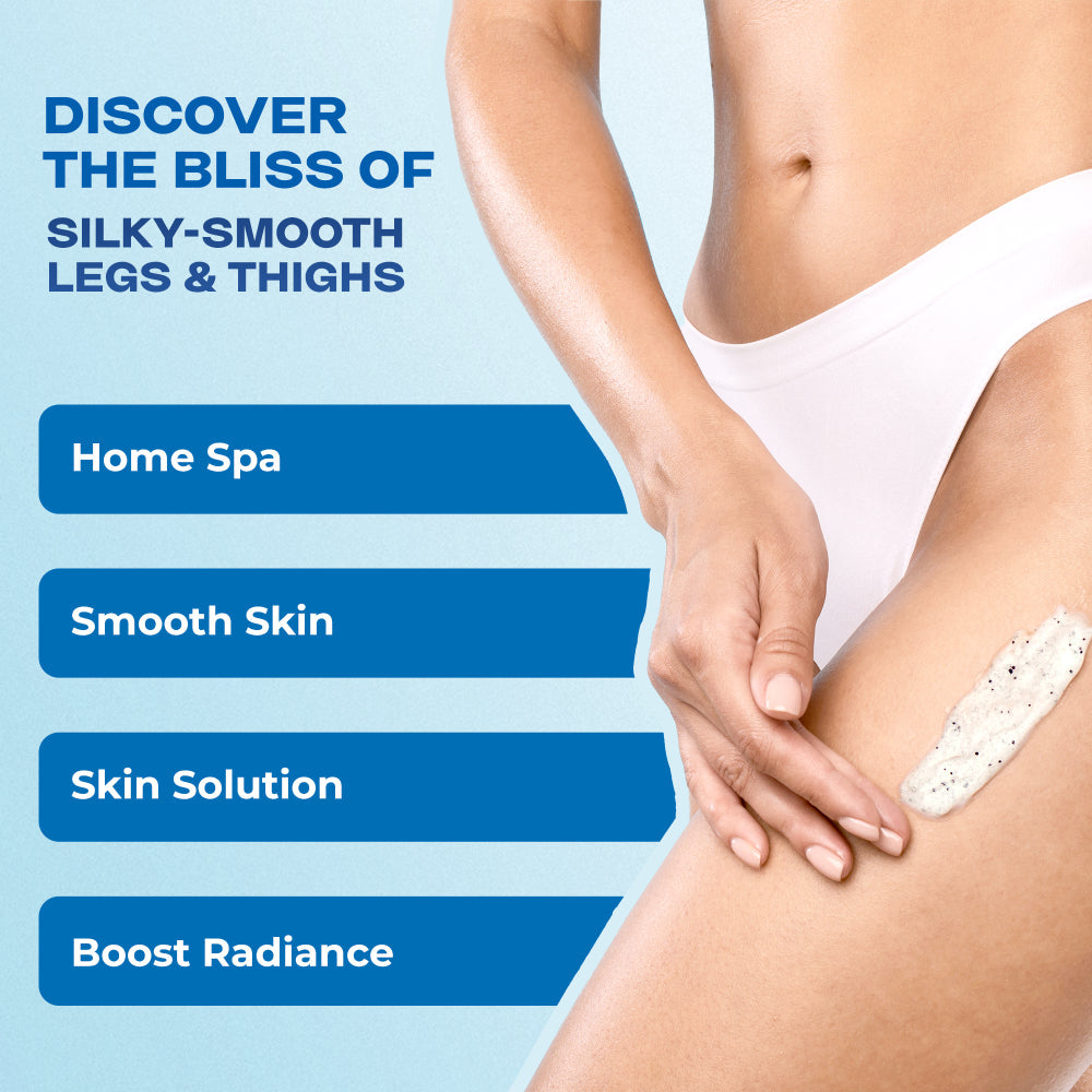 Clensta Smooth Me Legs And Thigh Scrub (100gm)