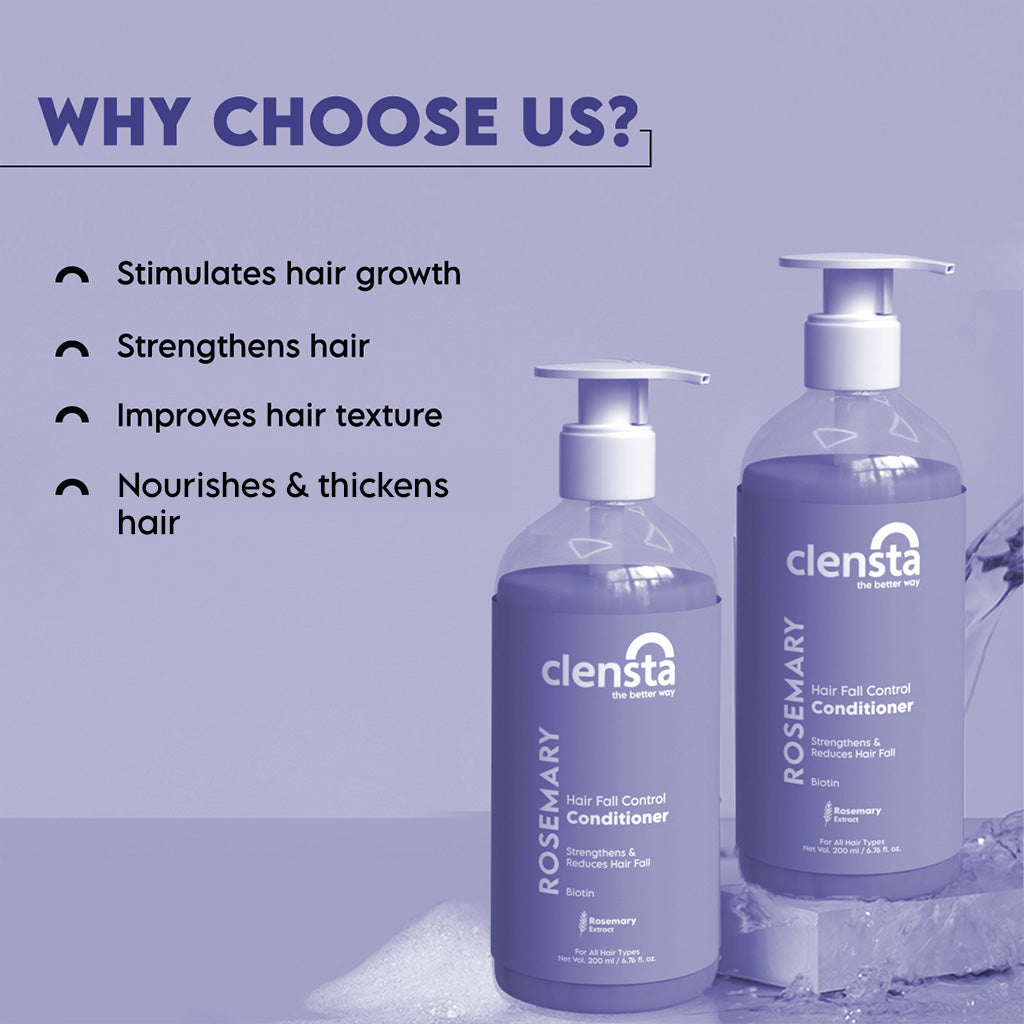Clensta Rosemary Hair Fall Control Conditioner (200ml)