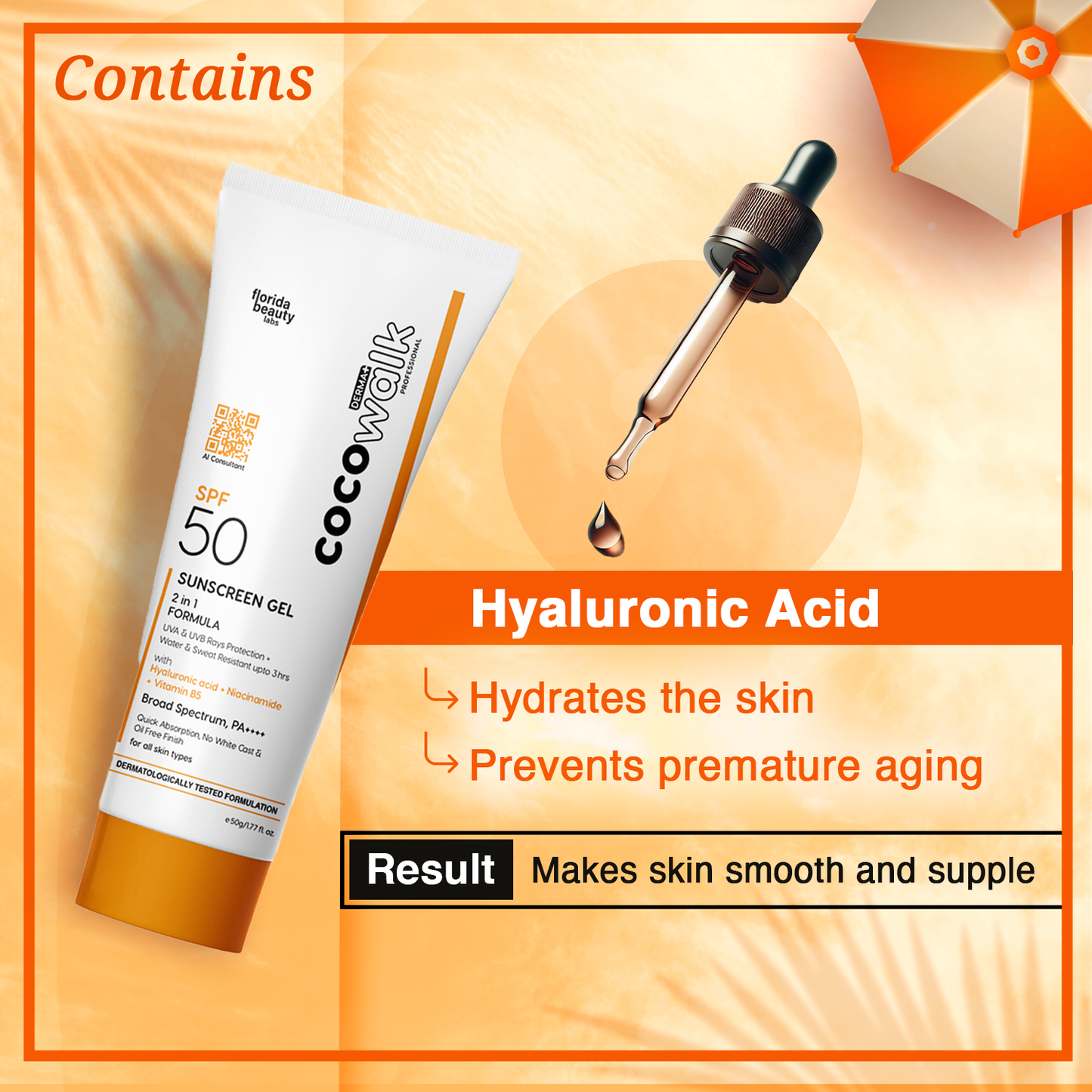 Co.Co.Walk Sunscreen Gel (50gm)