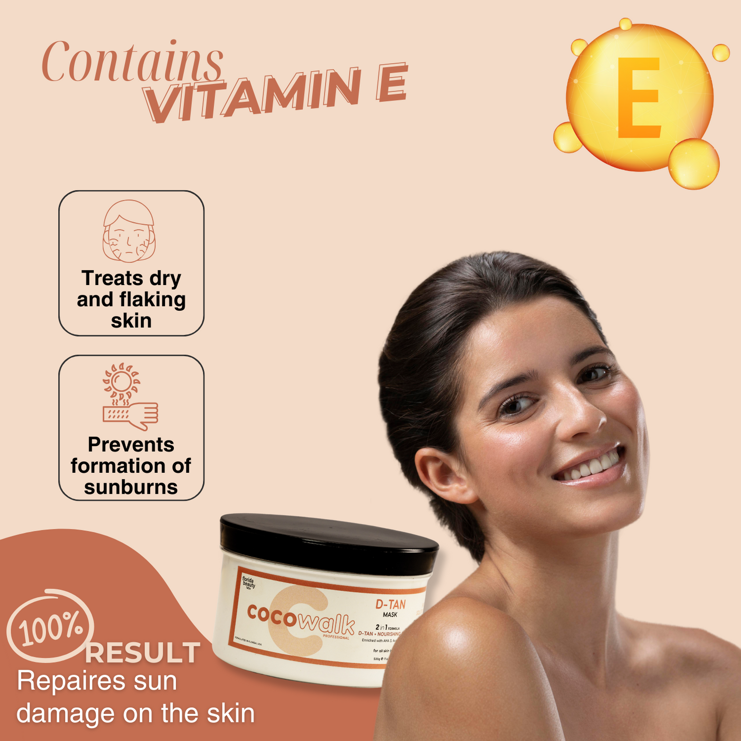 Co.Co.Walk Professional D-tan Mask (500gm)