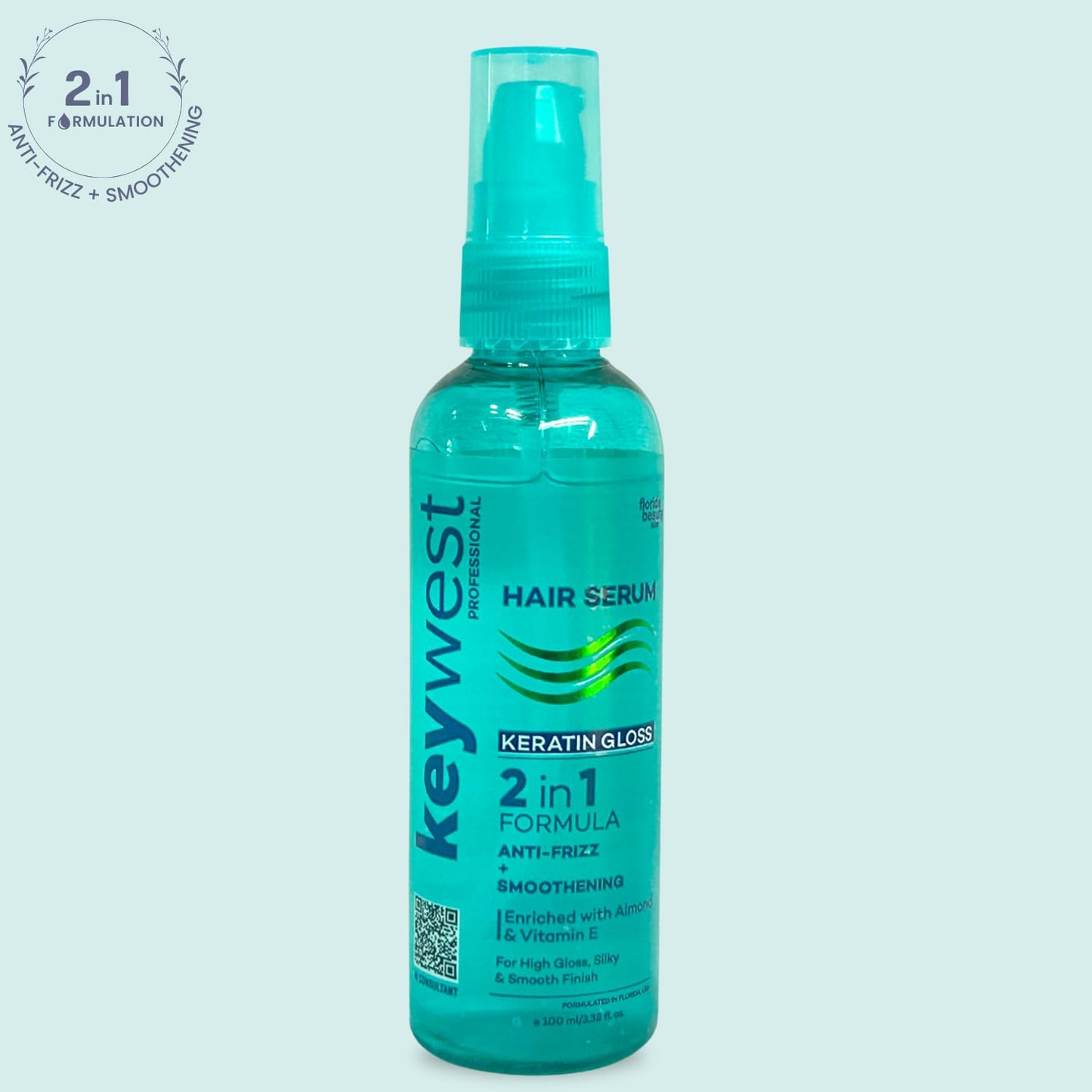 Keywest Professionals Keratin Gloss Hair Serum (100ml)