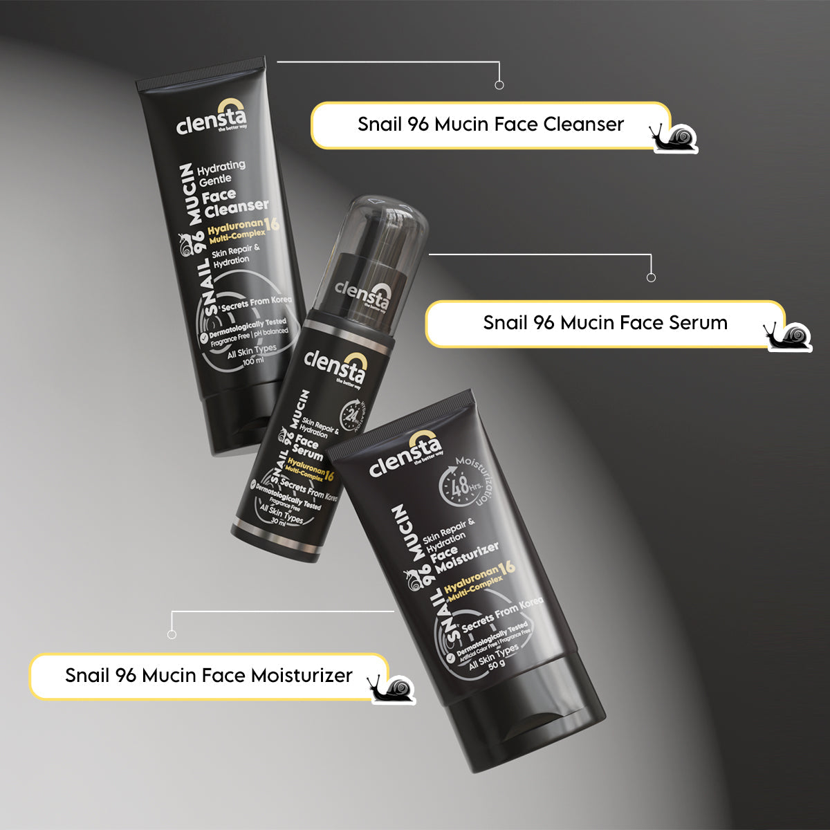 Clensta Snail 96 Mucin Face Serum (30ml)