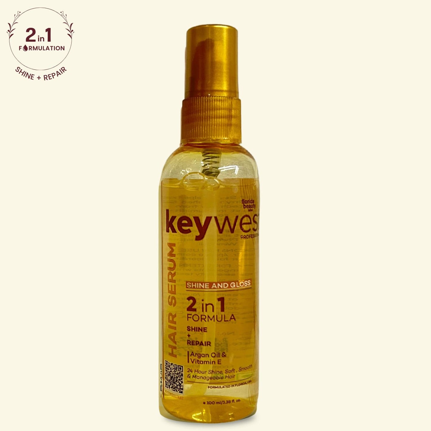 Keywest Professionals Shine and Gloss Hair Serum Shine & Repair 100ml