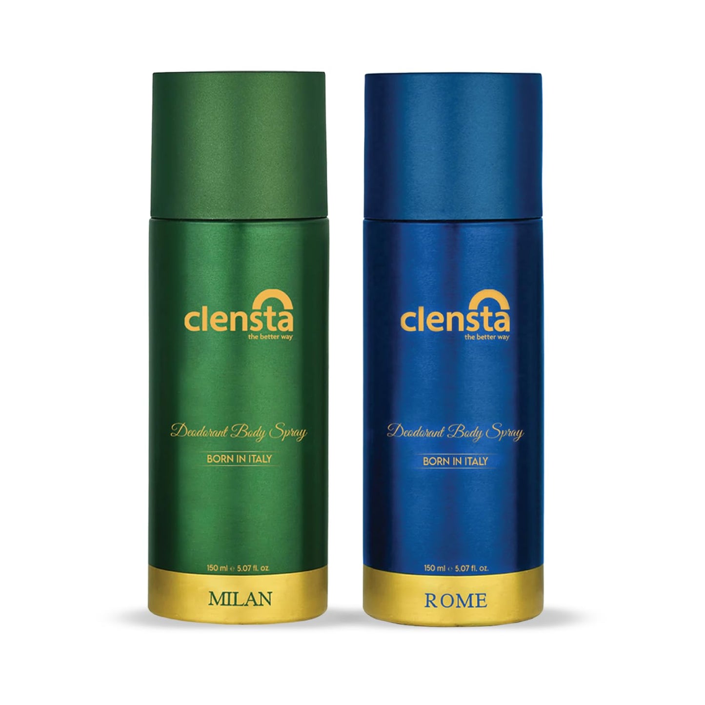 Clensta Deodorant for Men (Pack of 2) - 150ml