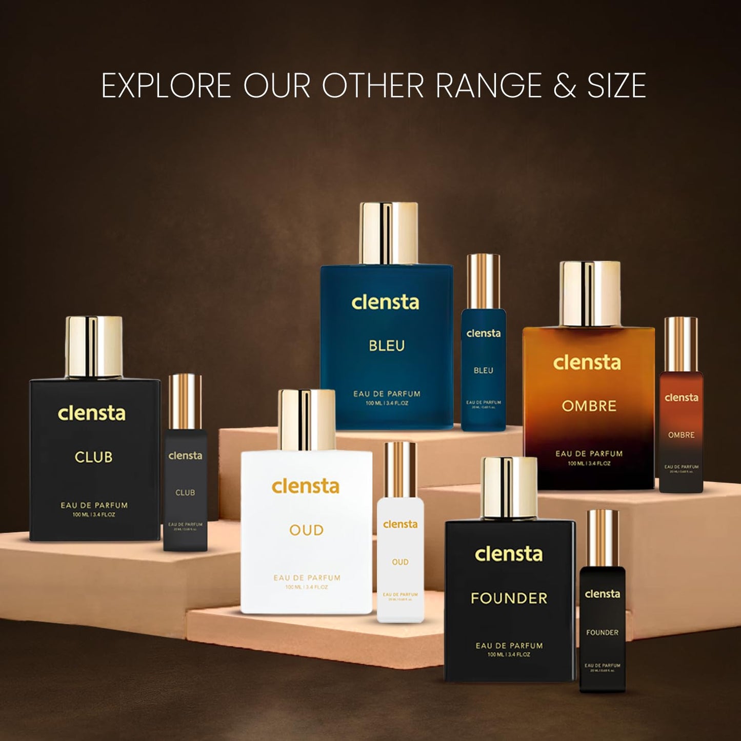 Clensta Founder EDP Perfume for Men (100ml)