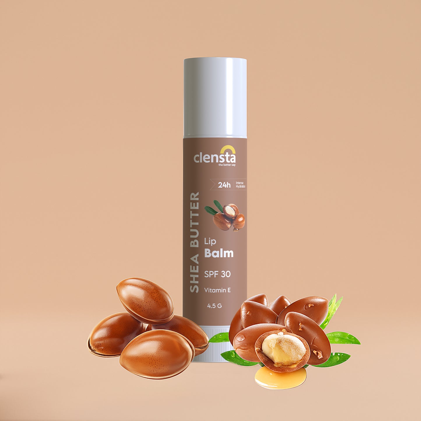 Clensta Shea Butter Lip Balm (4.5gm)