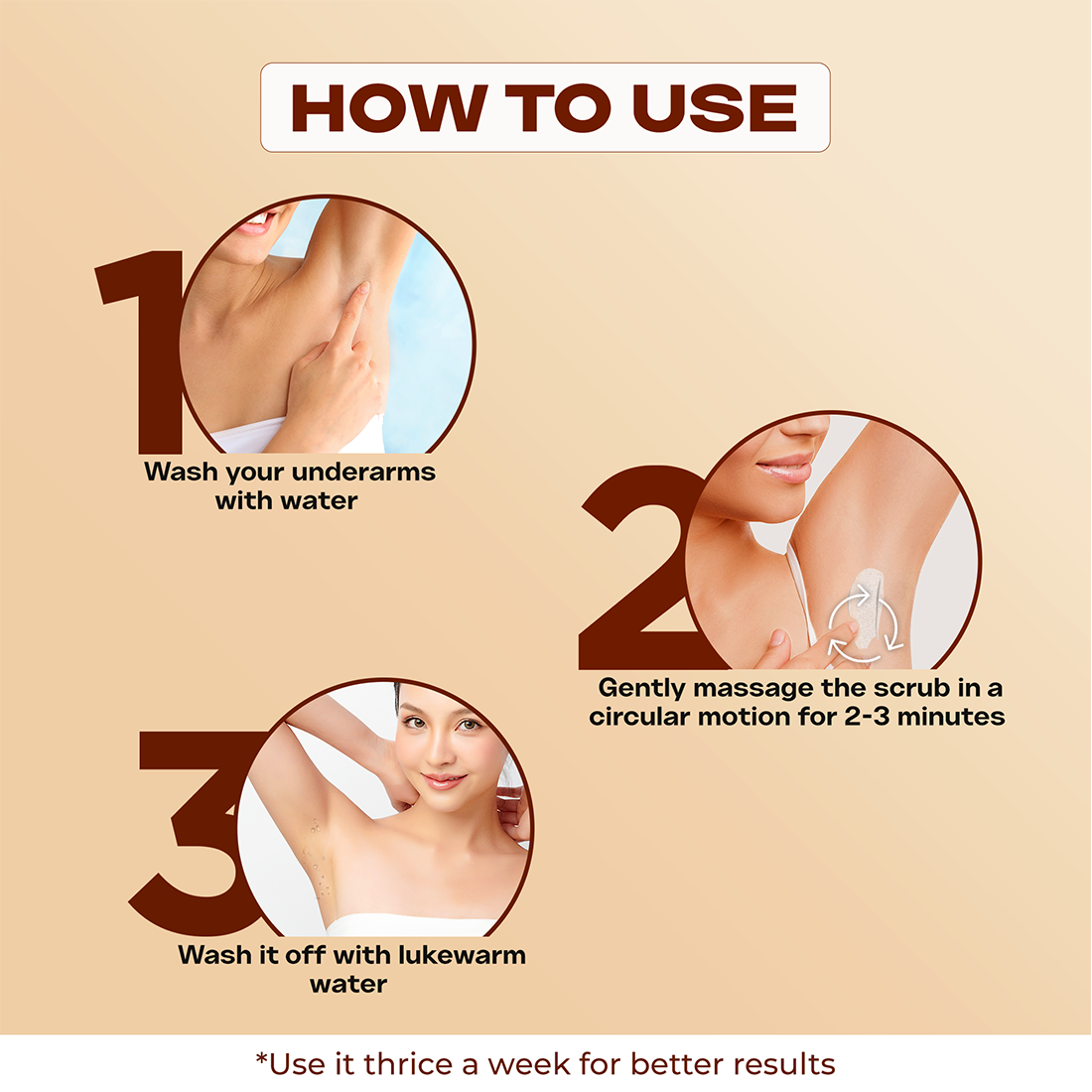 Clensta Pit Perfect Under Arm Scrub (100gm)