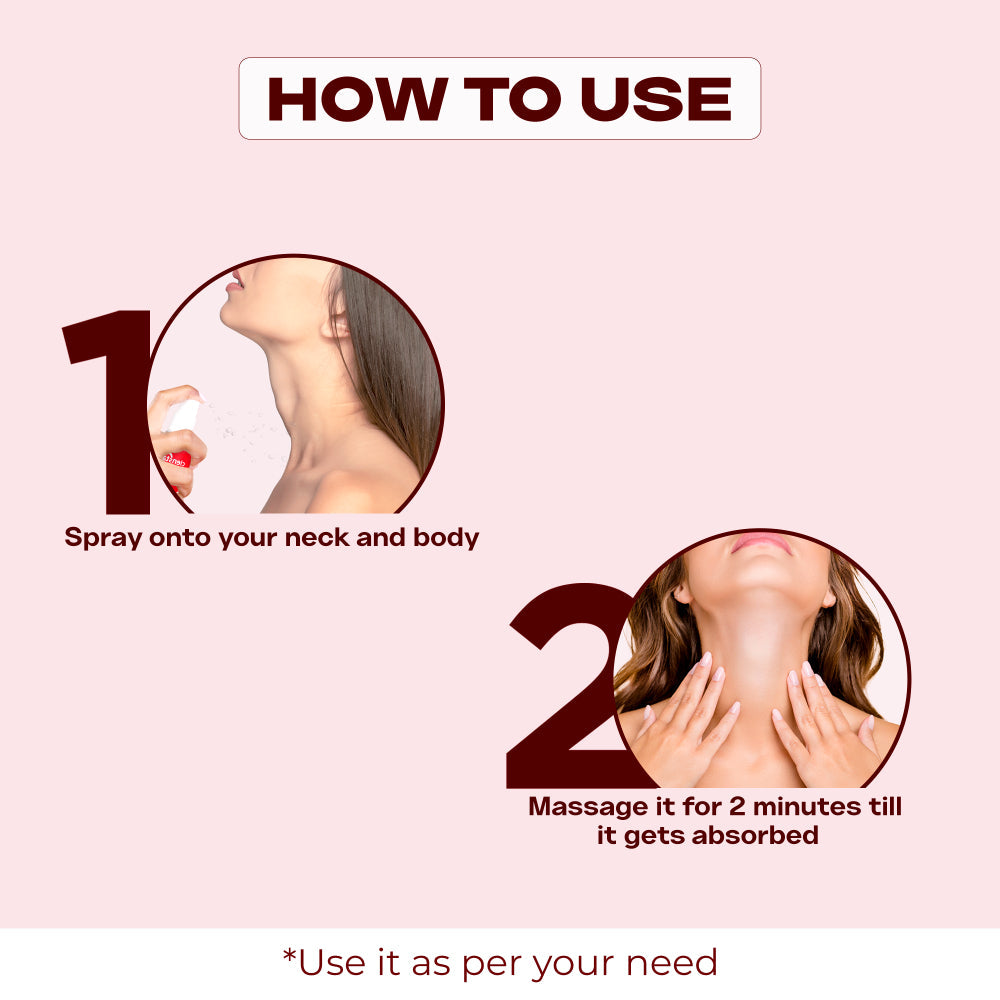 Clensta Tone Up Neck And Body Serum Spray (60ml)
