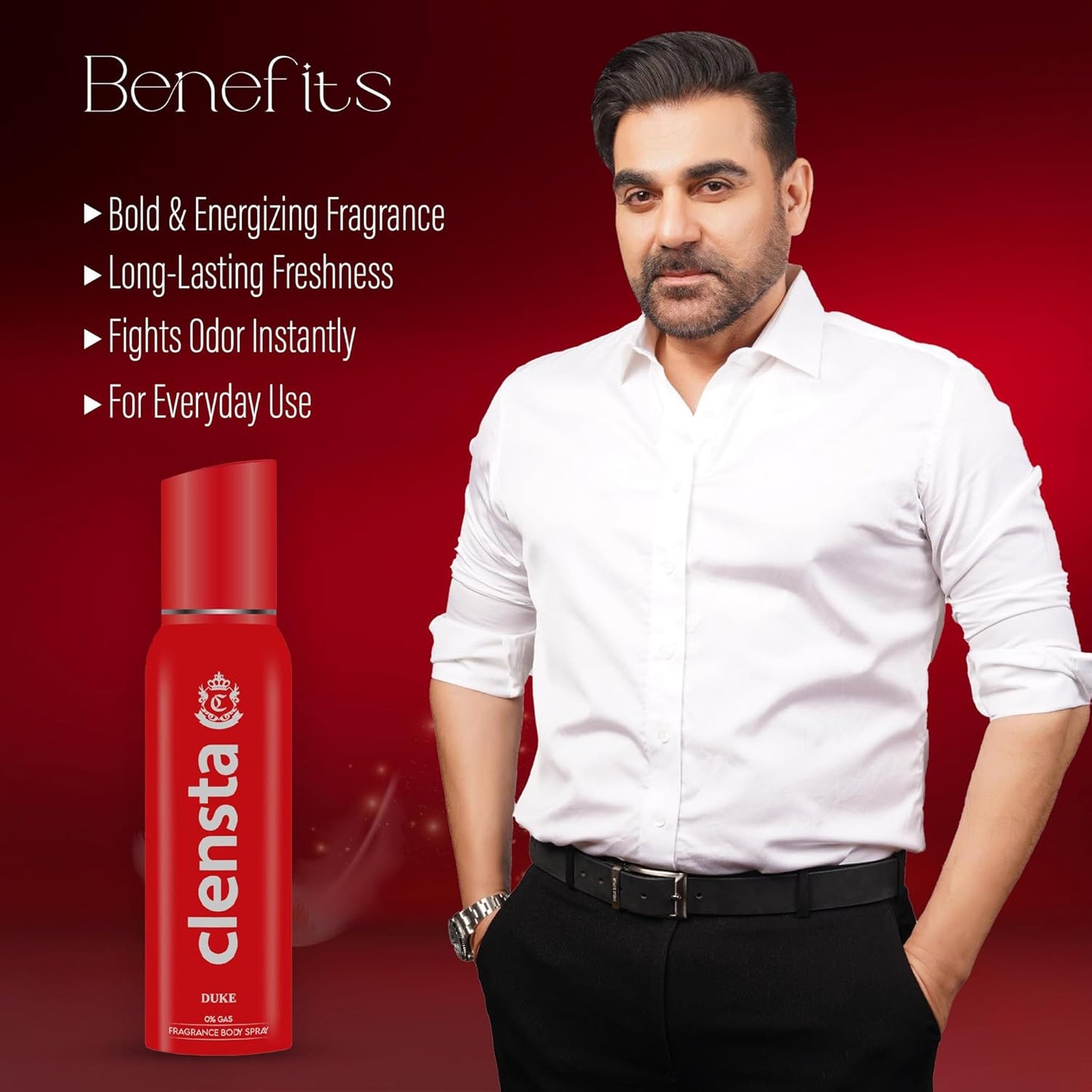 Clensta Deo Perfume (Pack of 4) - 150ml