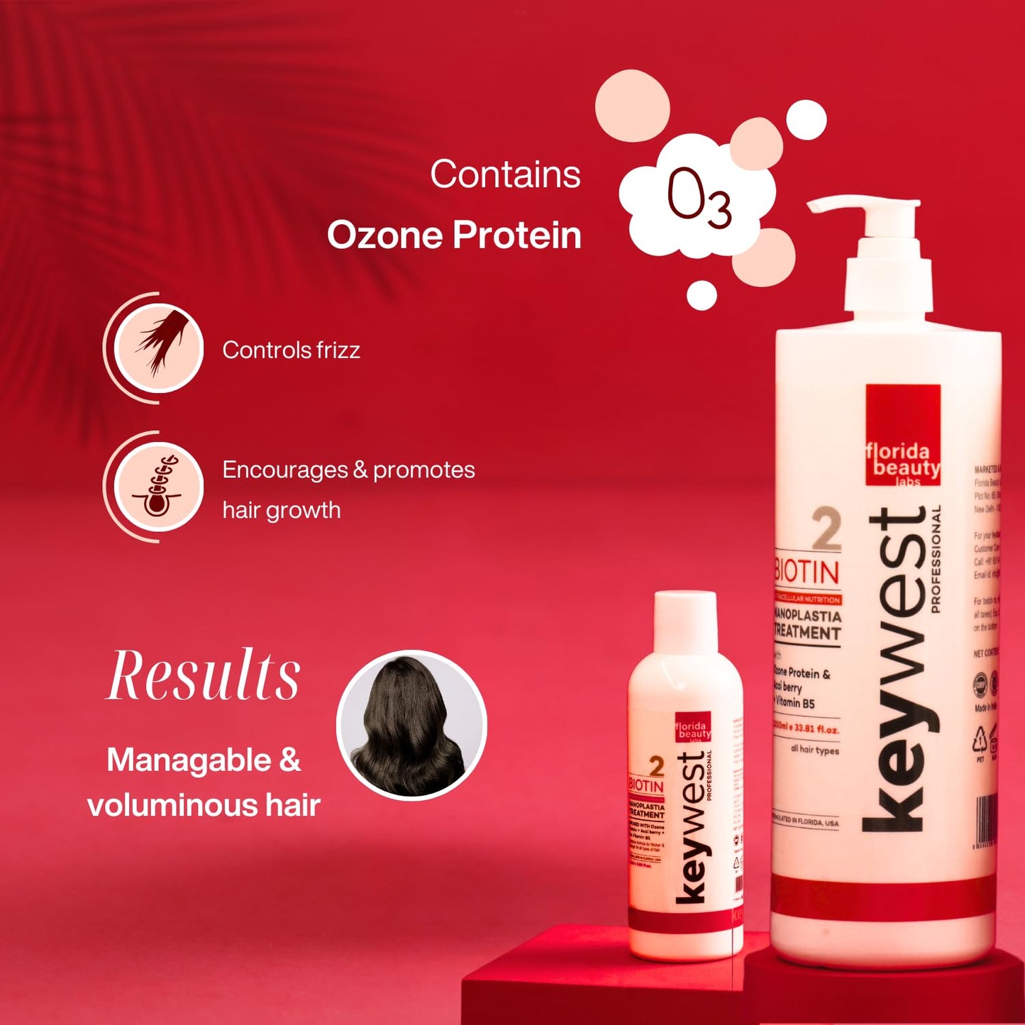 Keywest Professional Biotin Nutrition Nanoplastia Treatment (60ml)