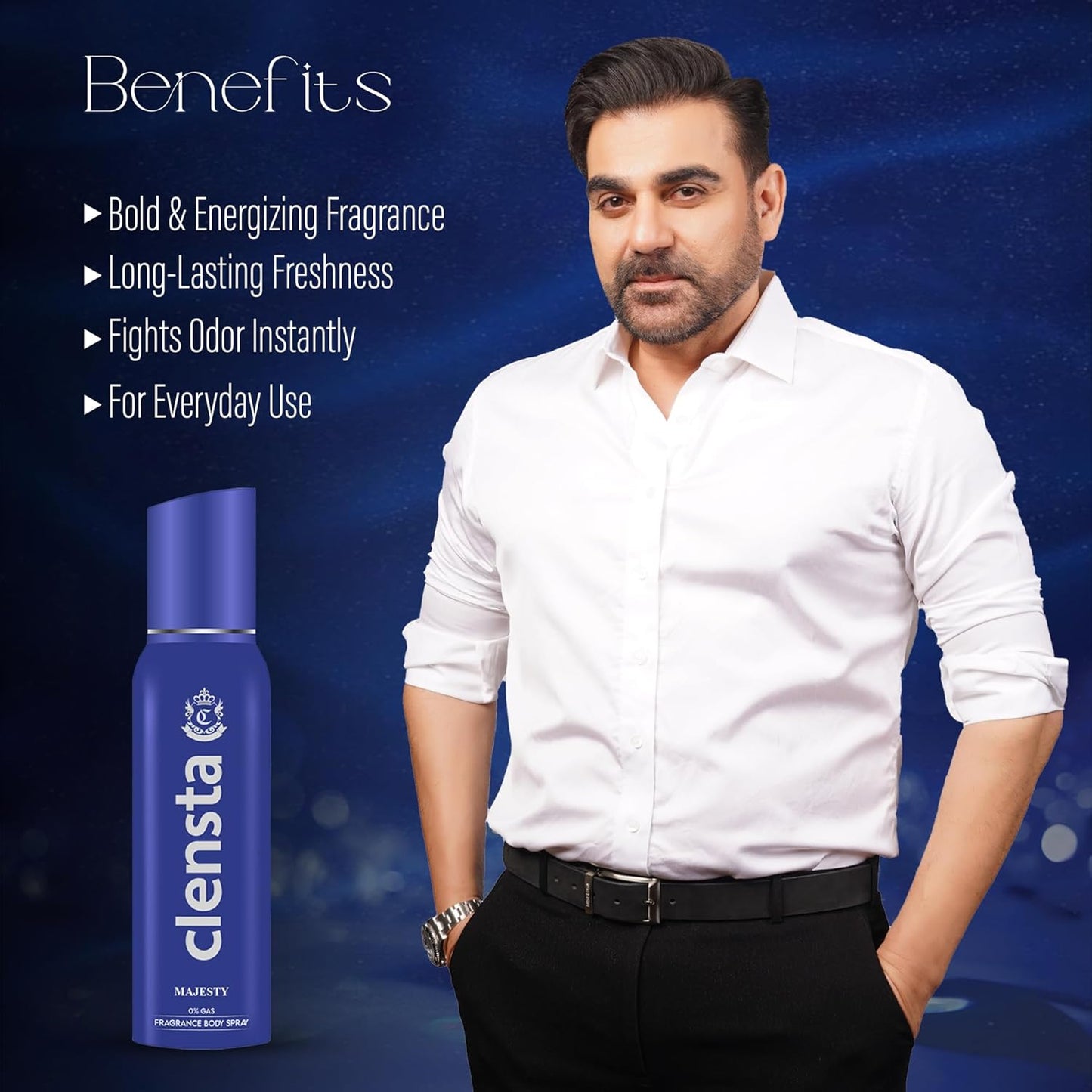 Clensta Deo Perfume (Pack of 4) - 150ml