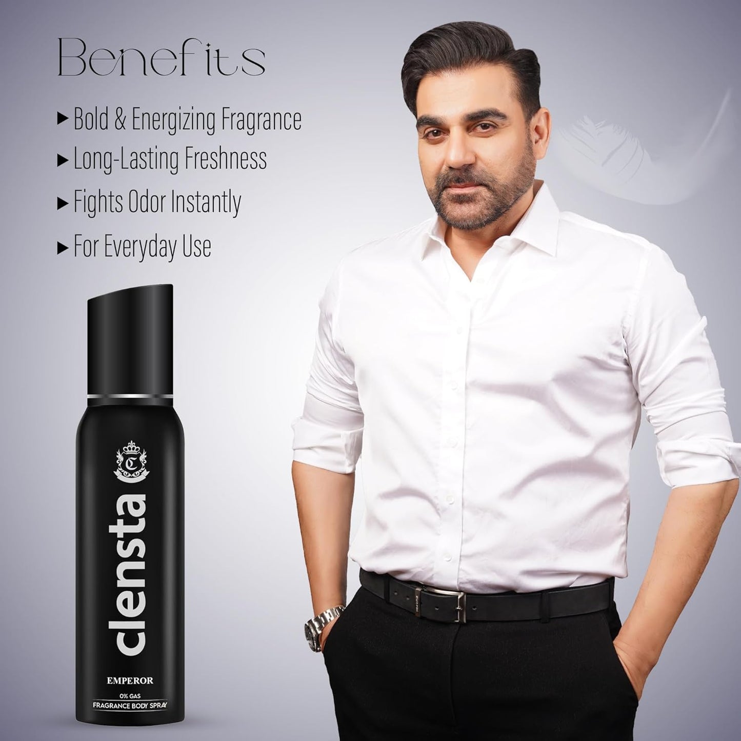 Clensta Deo Perfume (Pack of 4) - 150ml