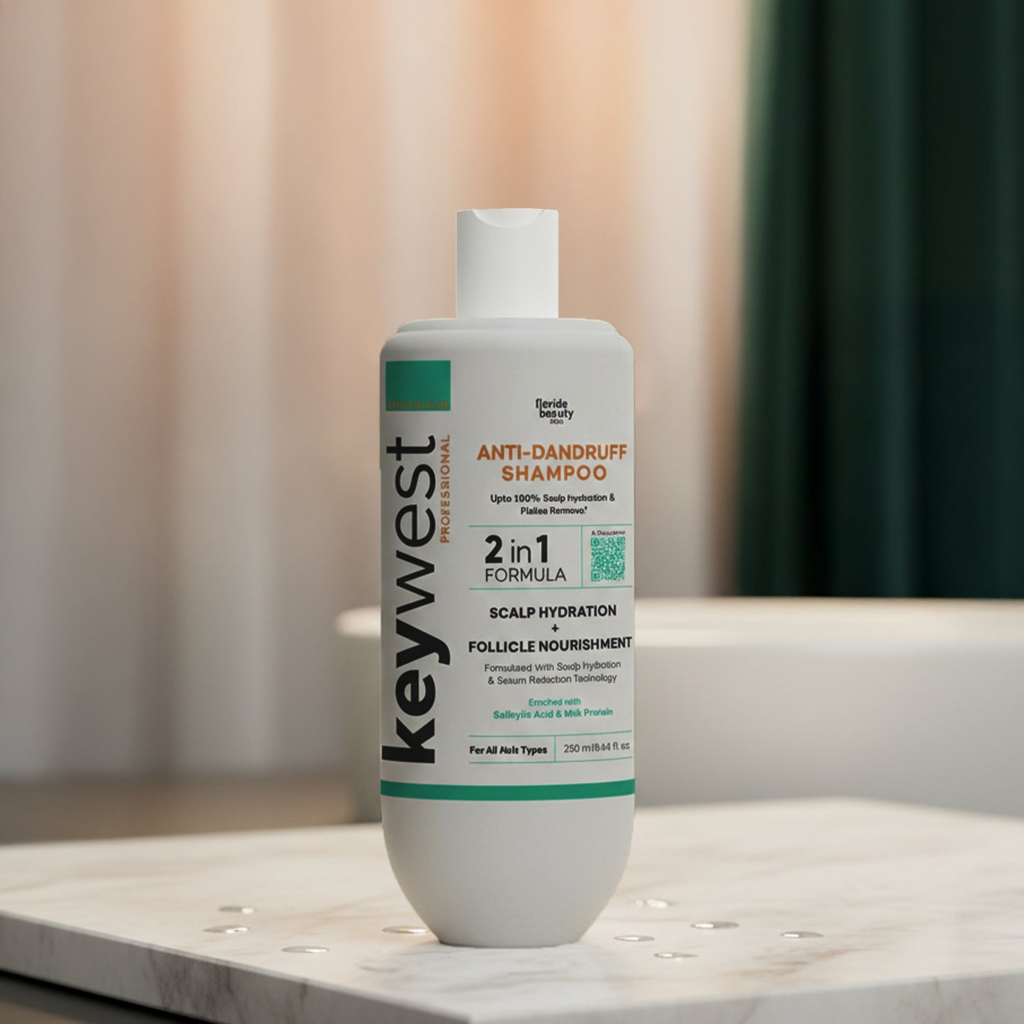 Keywest Professional Anti-Dandruff Shampoo (250ml)