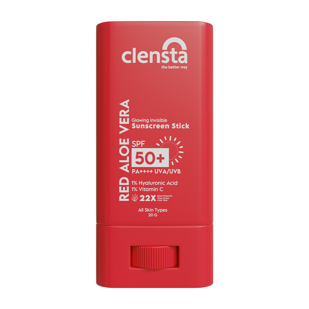 Clensta Red Aloe Vera Sunscreen Stick (20gm)