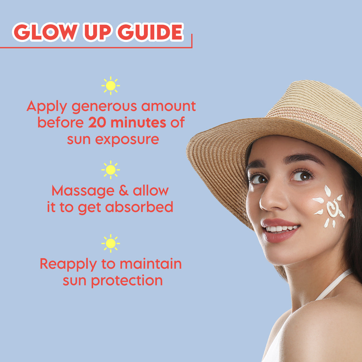 Clensta Red Aloe Vera Daily Glow Sunscreen (50gm)