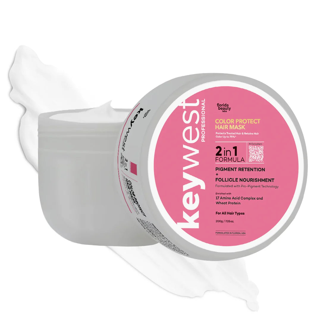 Keywest Professional Color Protect Kit (Shampoo + Conditioner + Hair Mask)