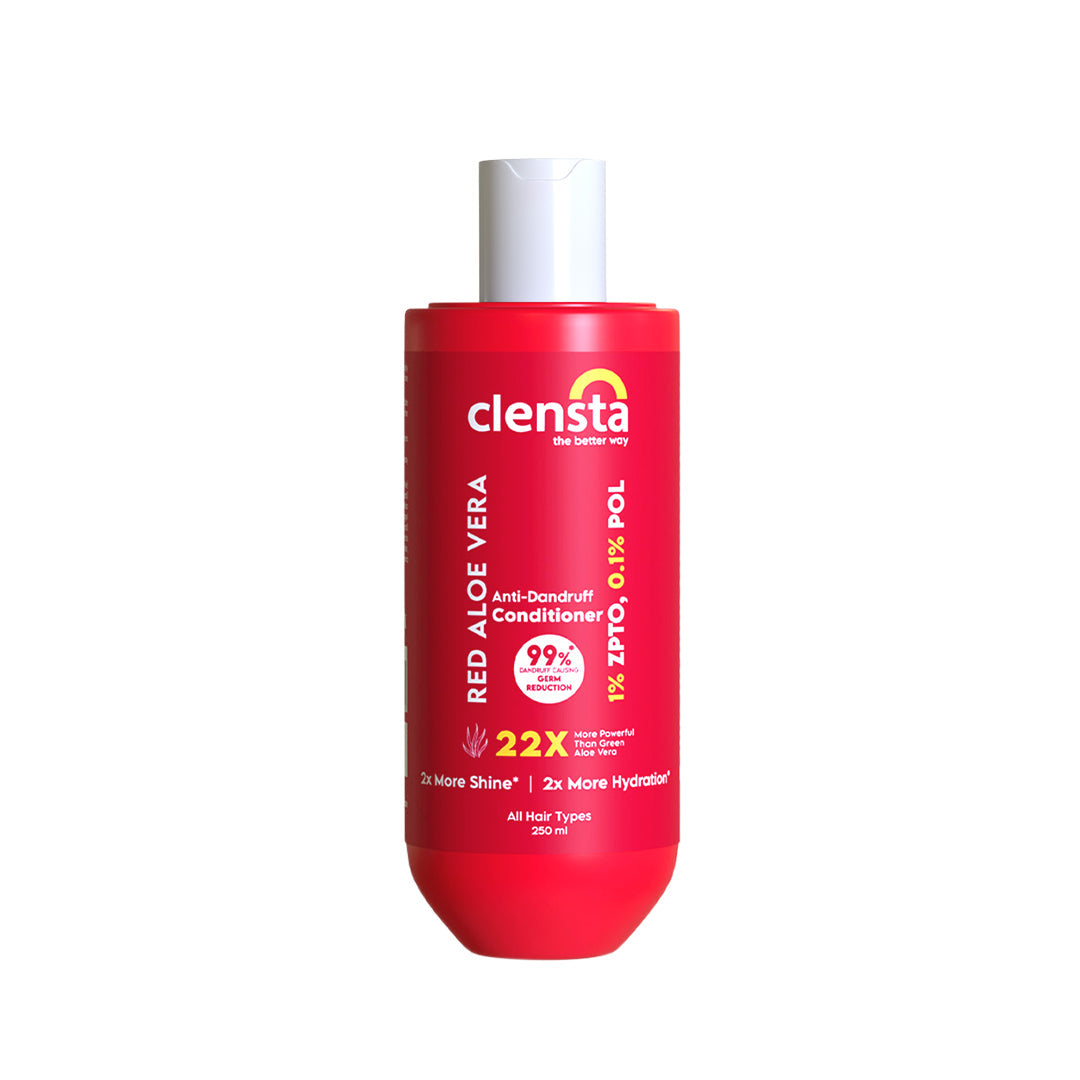 Clensta Red Aloe Vera Anti-Dandruff Conditioner (250ml)