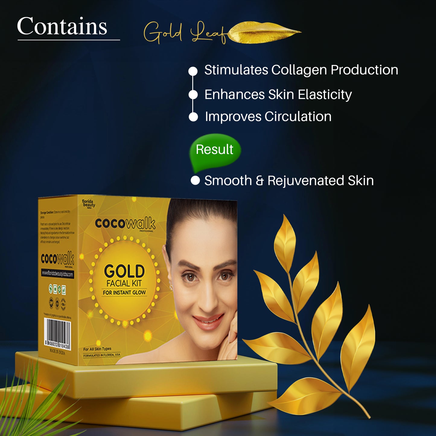 Co.Co.Walk Professional Gold Facial Kit (60gm)
