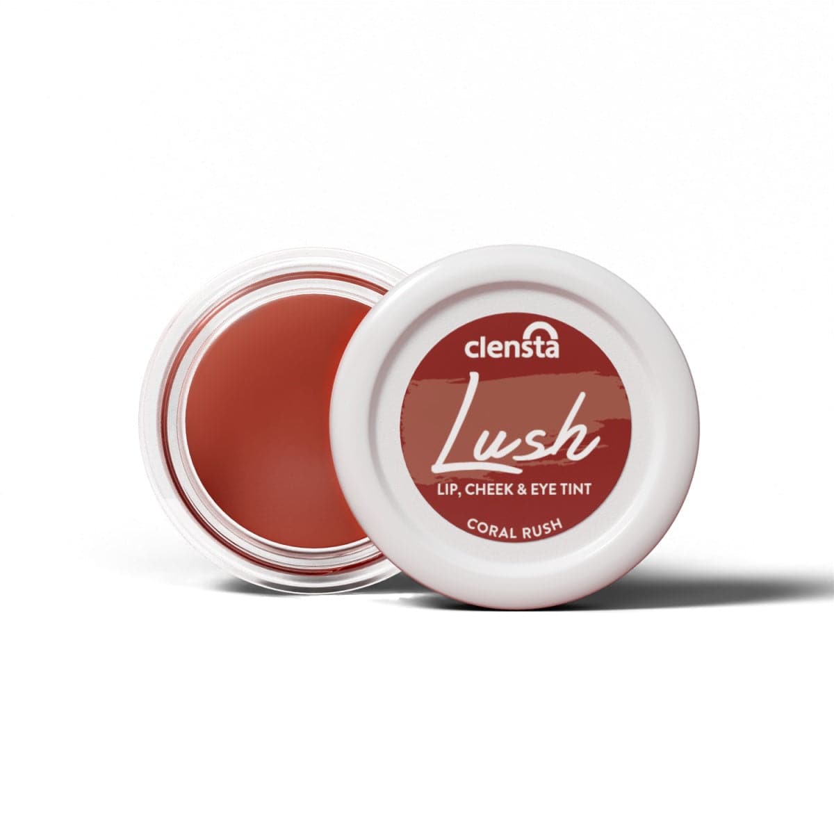 Clensta Lush & Blush Lip, Cheek & Eye Tint - Coral Crush (5gm)