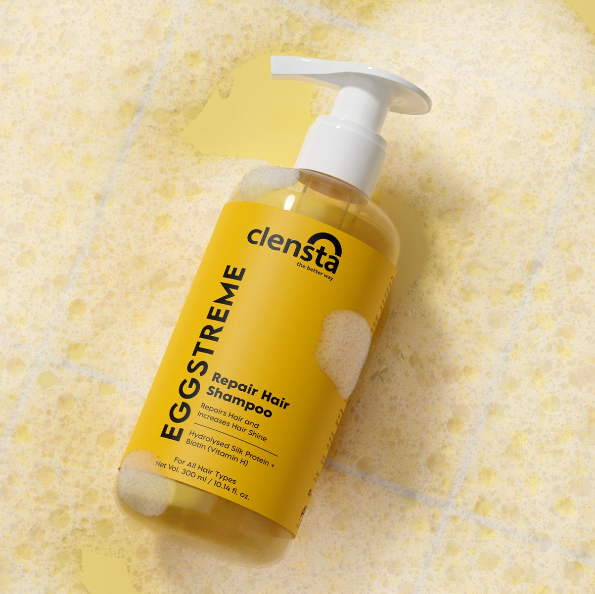 Clensta Eggstreme Repair Hair Shampoo (300 ml)