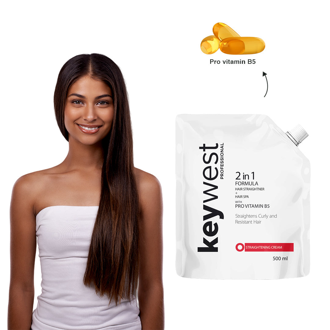 Keywest Professional Straightening Cream (500ml)