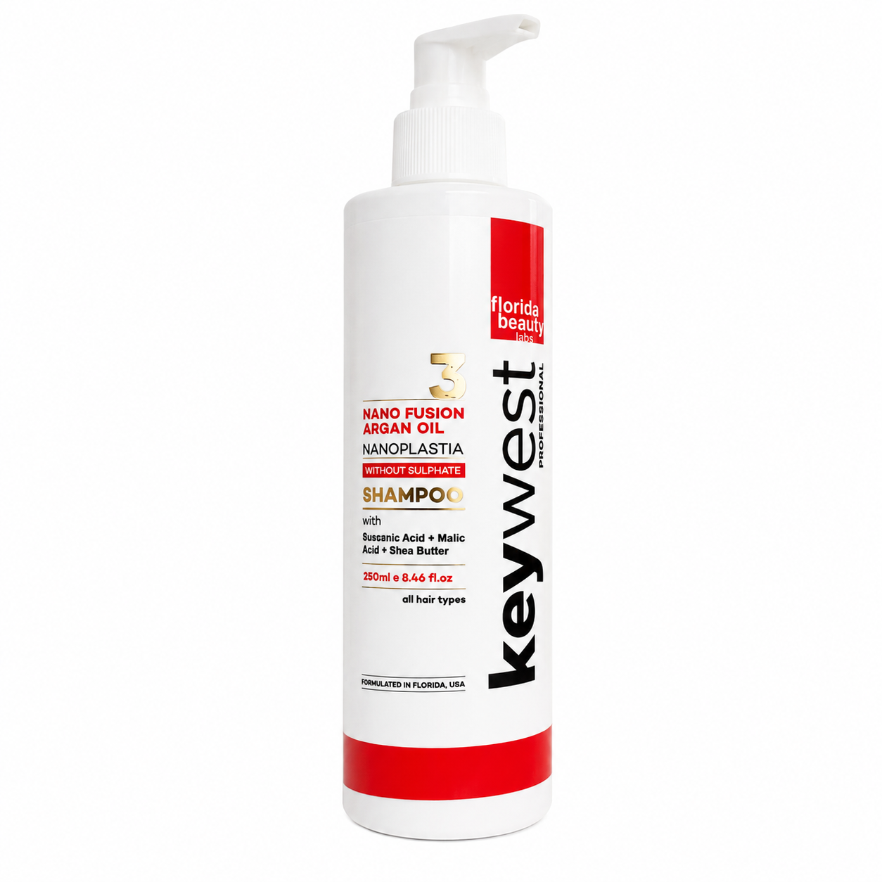 Keywest Professional Nanoplastia Sulphate-free Shampoo (250ml)