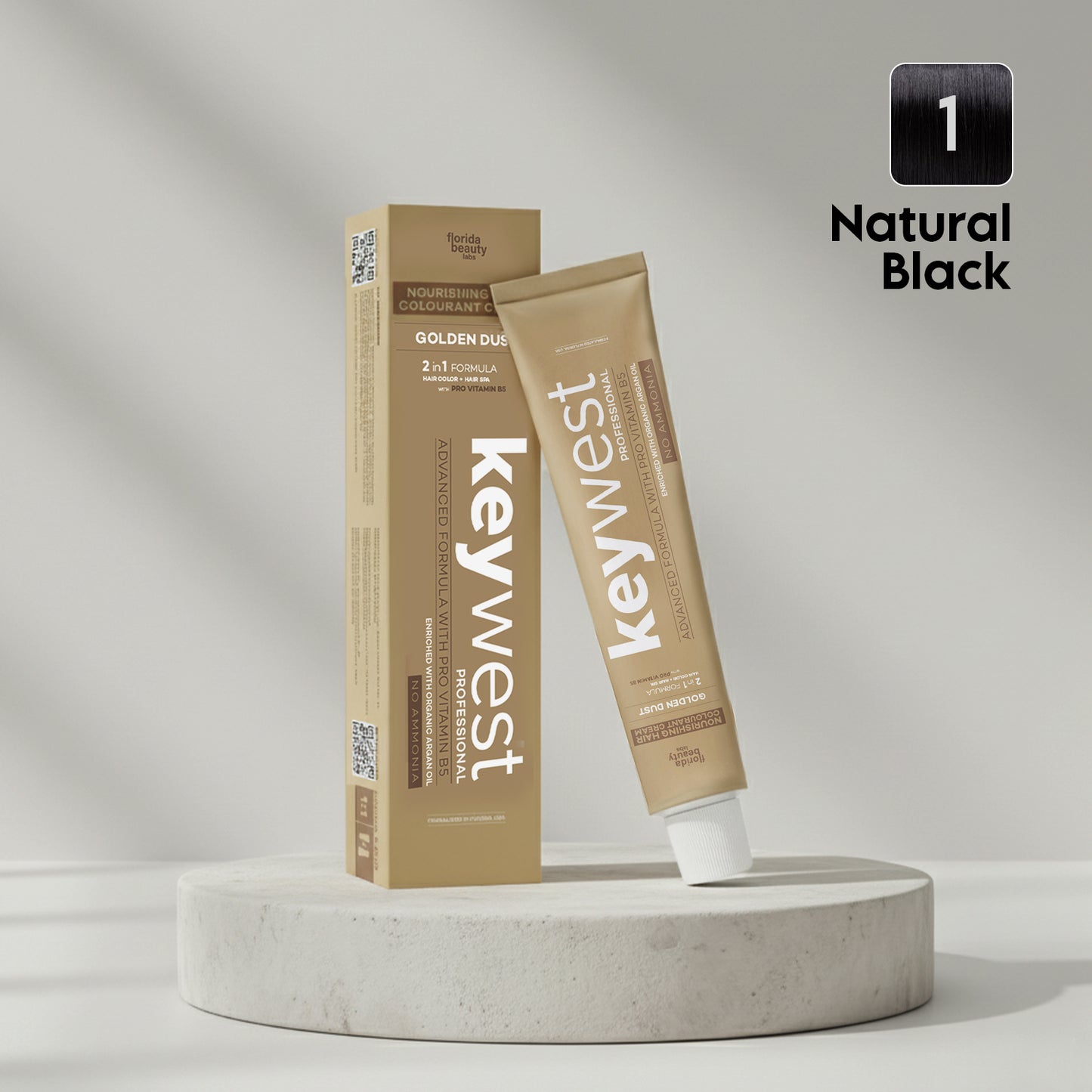 Keywest Professional Golden Dust Hair Color (80gm) Ammonia free