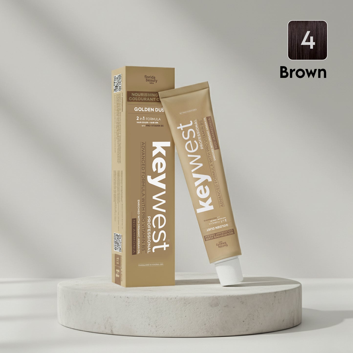 Keywest Professional Golden Dust Hair Color (80gm) Ammonia free