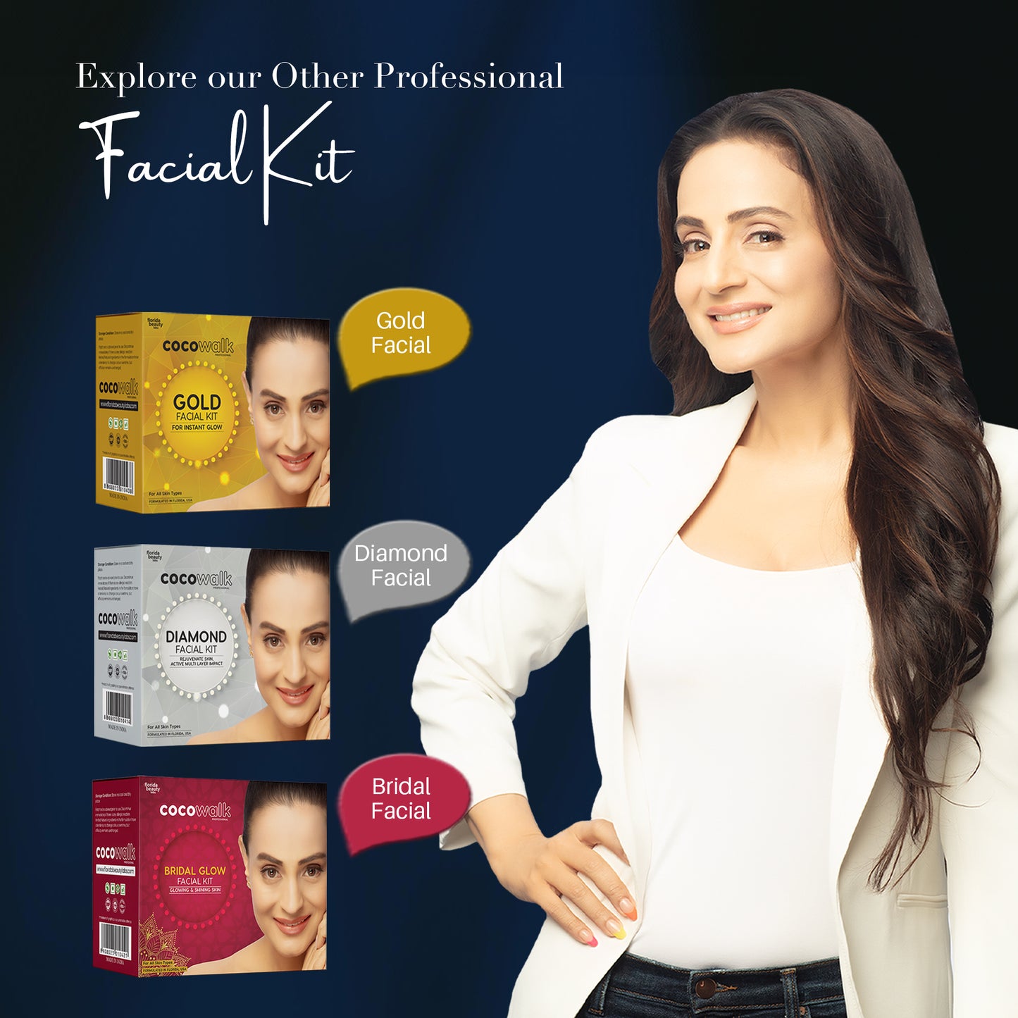 Co.Co.Walk Professional Gold Facial Kit (60gm)