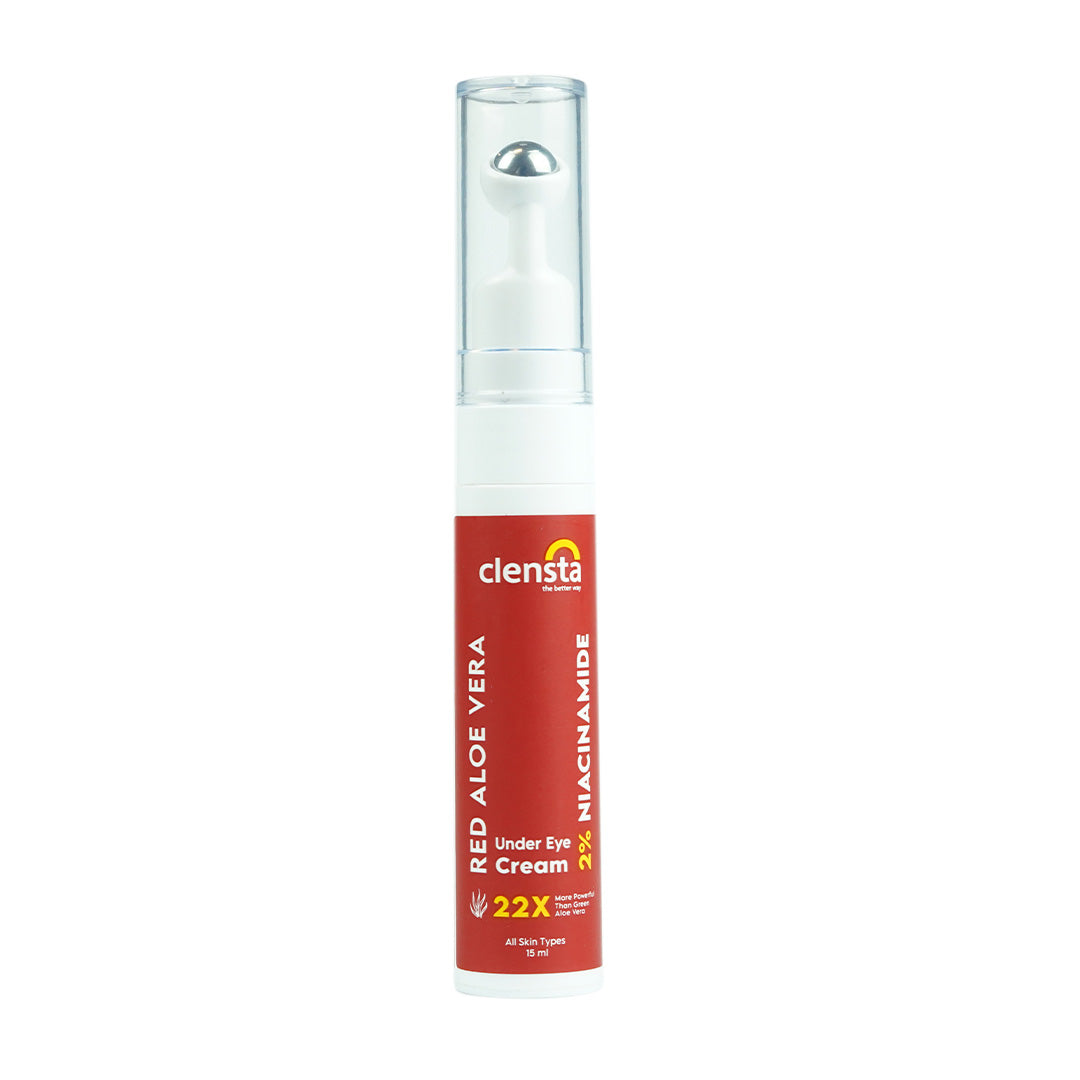 Clensta Red Aloe Vera Under Eye Cream (15ml)