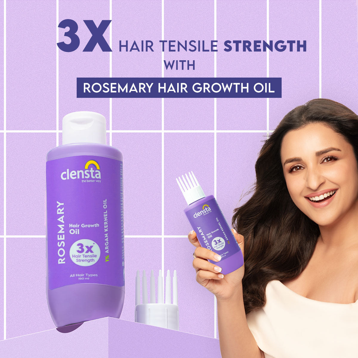 Clensta Rosemary Hair Growth Oil (150ml)