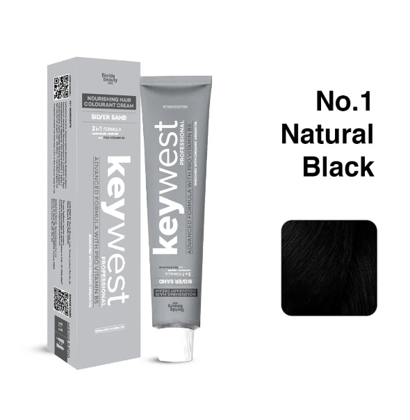 Keywest Professional Silver Sand Hair Color Cream (80g)