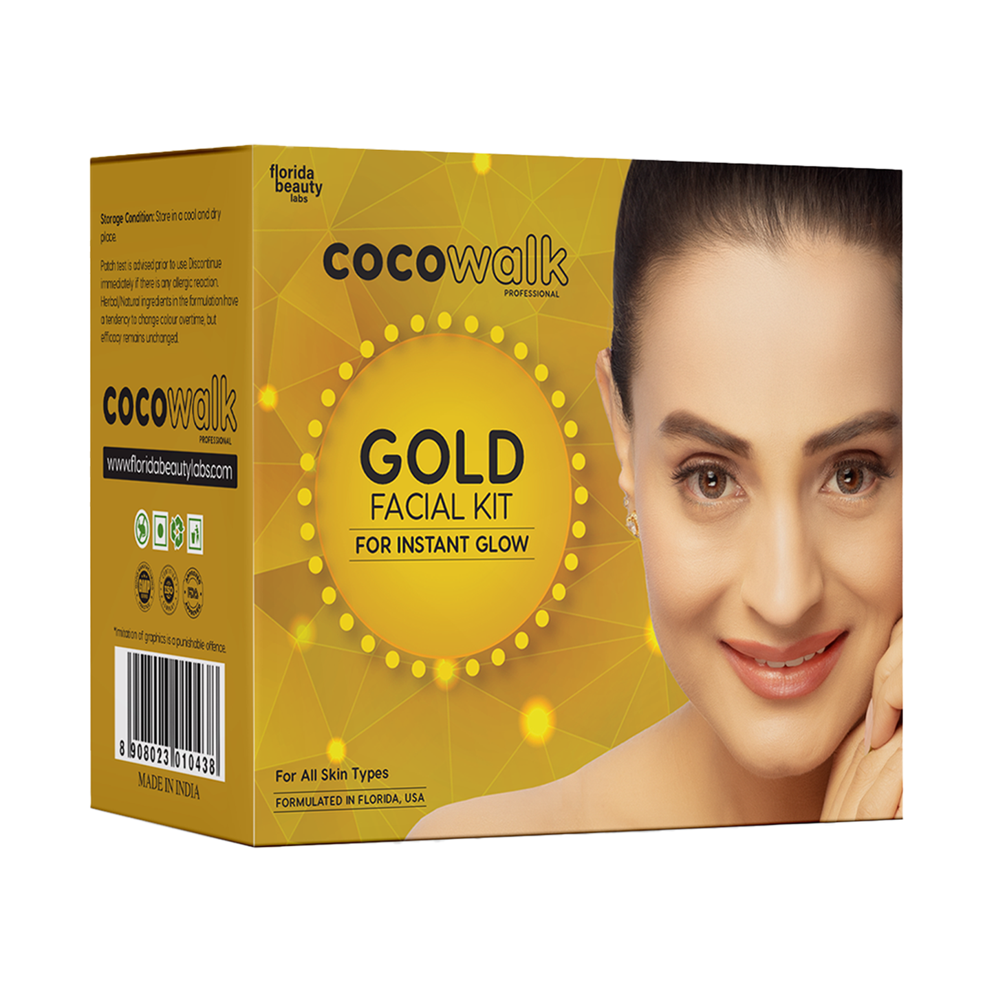 Co.Co.Walk Professional Gold Facial Kit (60gm)