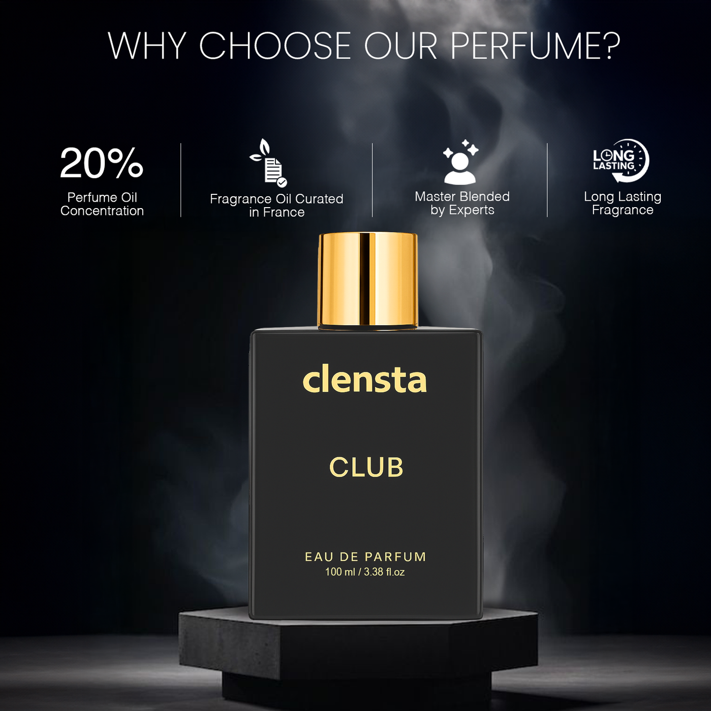 Clensta Club Perfume for Men (100ml)