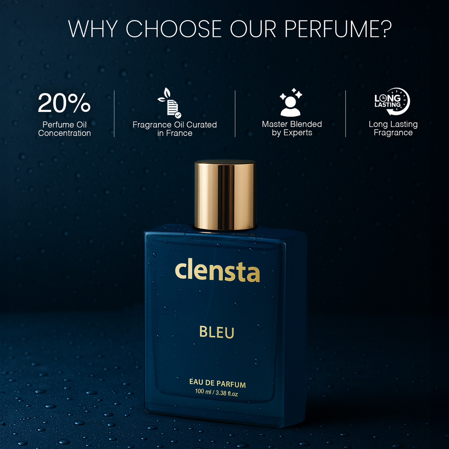 Clensta Bleu Perfume for Men (100ml)