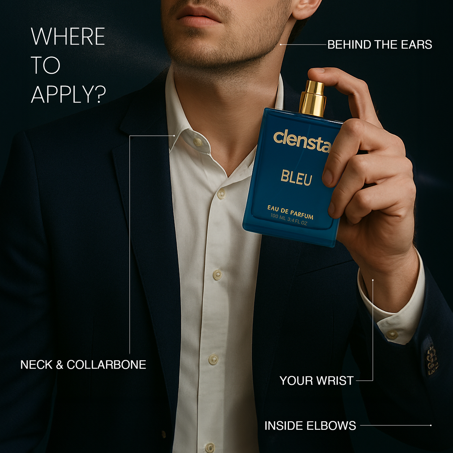 Clensta Bleu Perfume for Men (100ml)