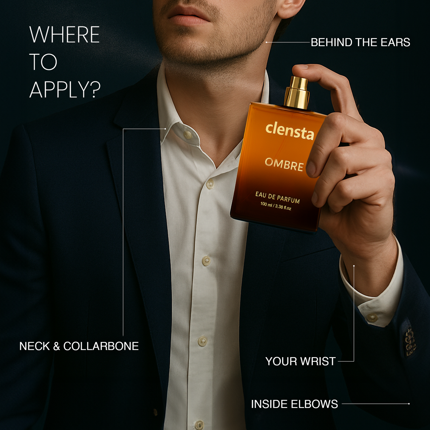 Clensta Ombre Perfume for Men (100ml)