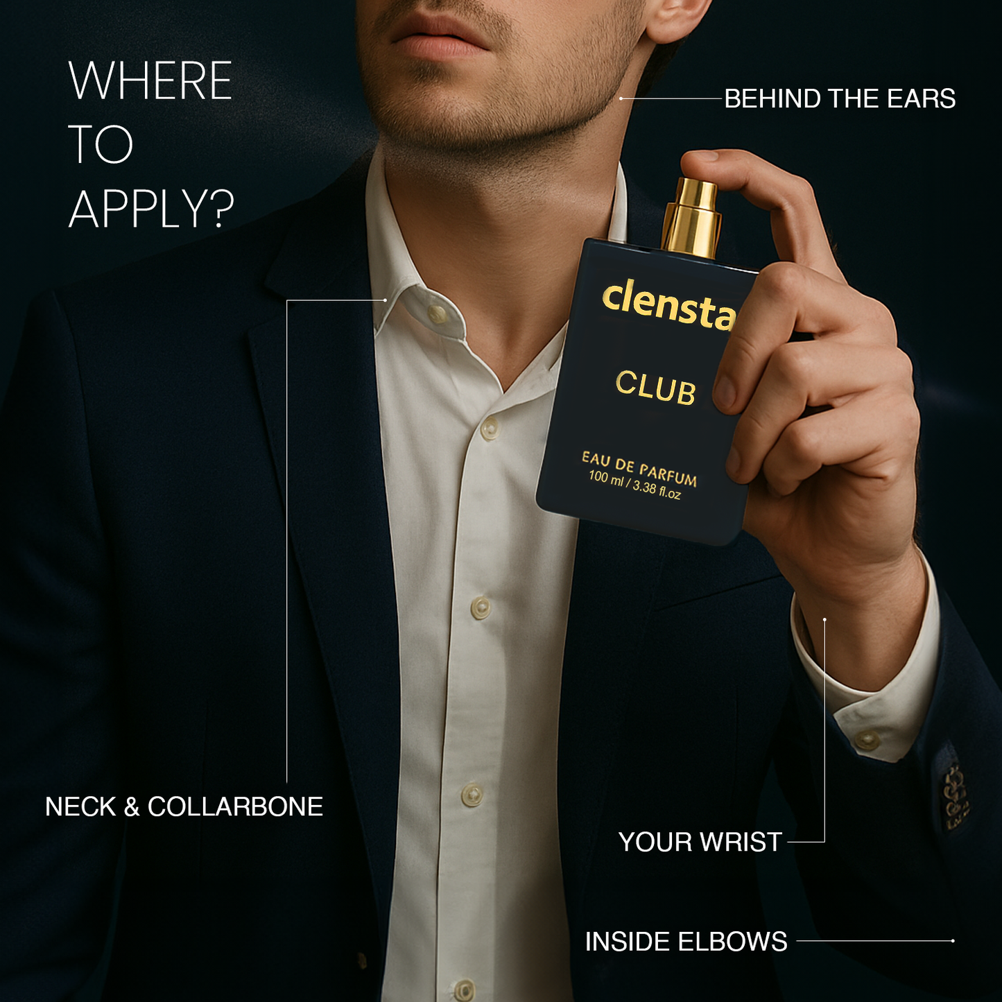 Clensta Club Perfume for Men (100ml)