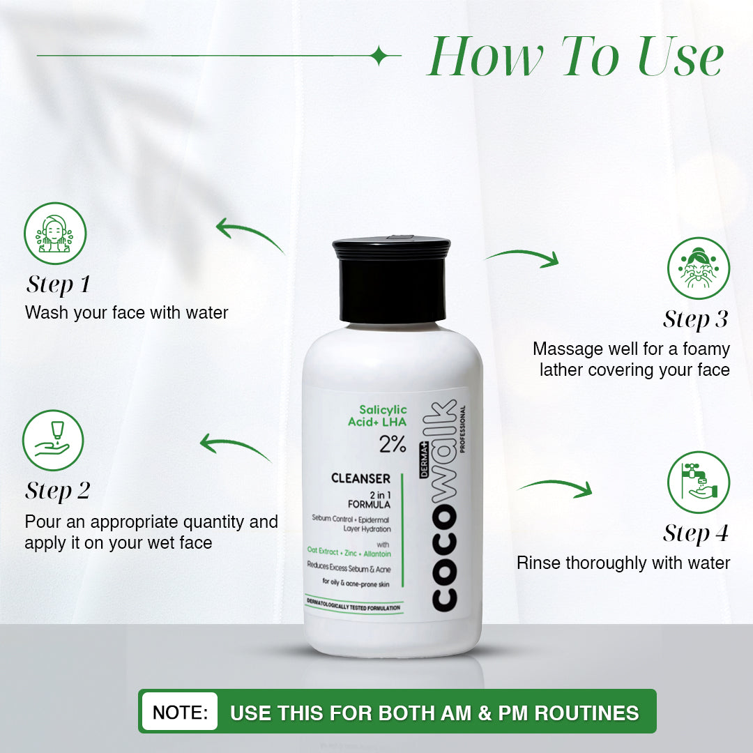 Co.Co.Walk Professional Derma+ Cleanser (100ml)