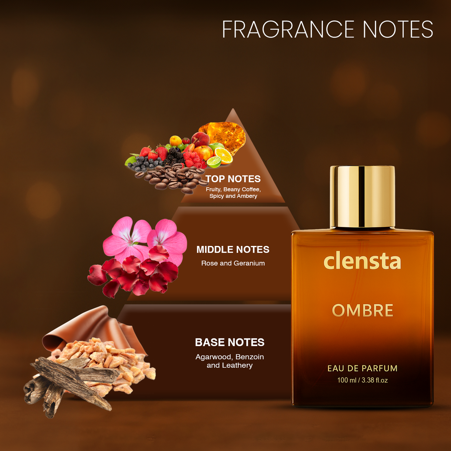 Clensta Ombre Perfume for Men (100ml)