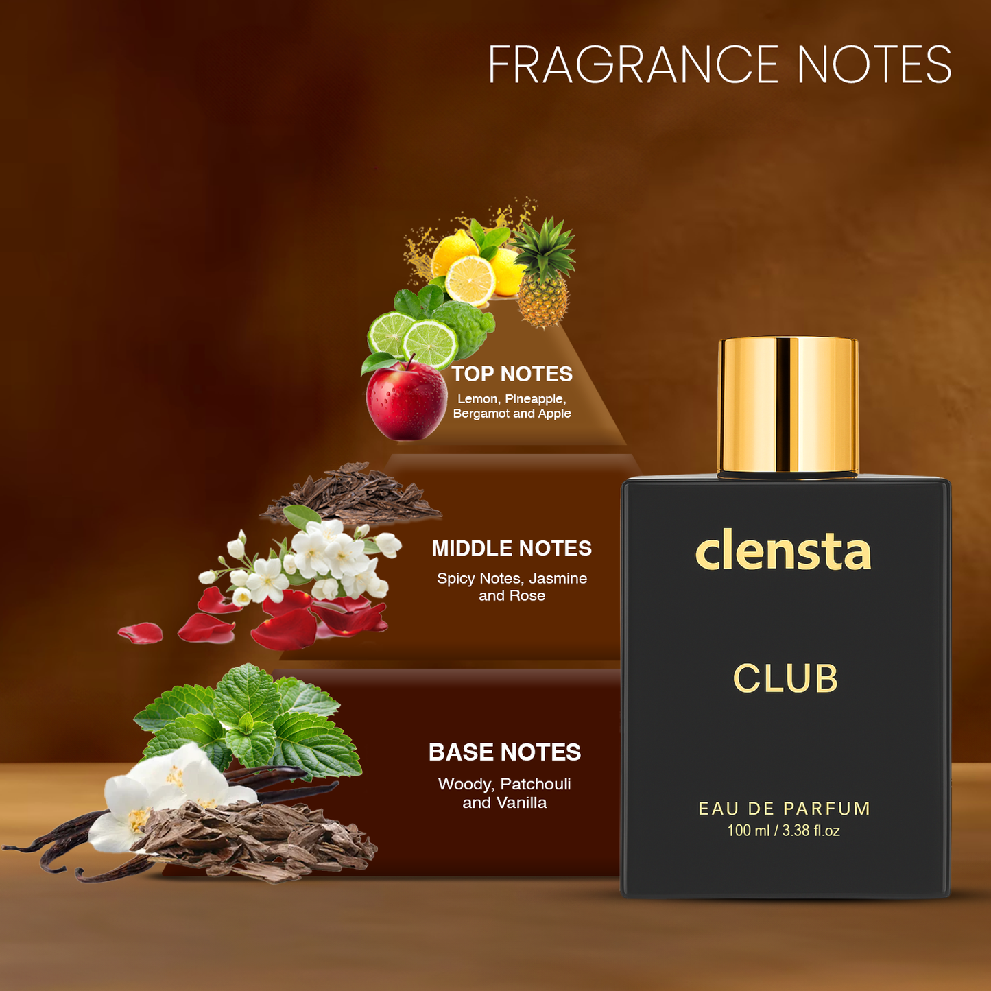 Clensta Club Perfume for Men (100ml)